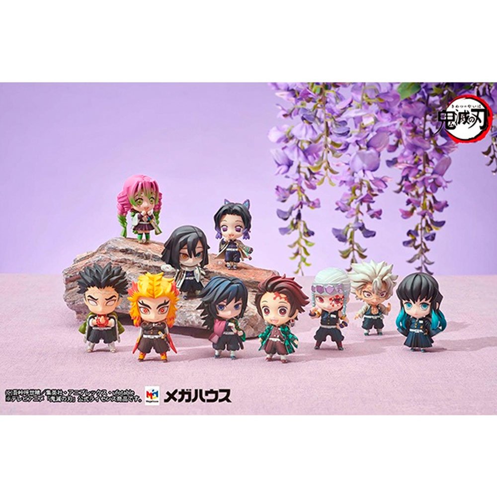 MEGAHOUSE TANJIRO Y LOS PILARES B SET DE 5 PERSONAJES MEGAHOUSE TANJIRO Y LOS PILARES B SET DE 5 PERSONAJES